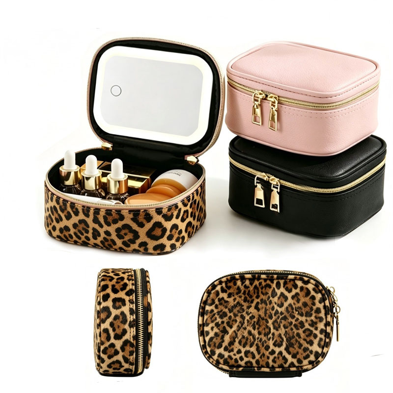 Beauty Kiss Makeup - Bolsa de Armazenamento de Maquiagem LED
