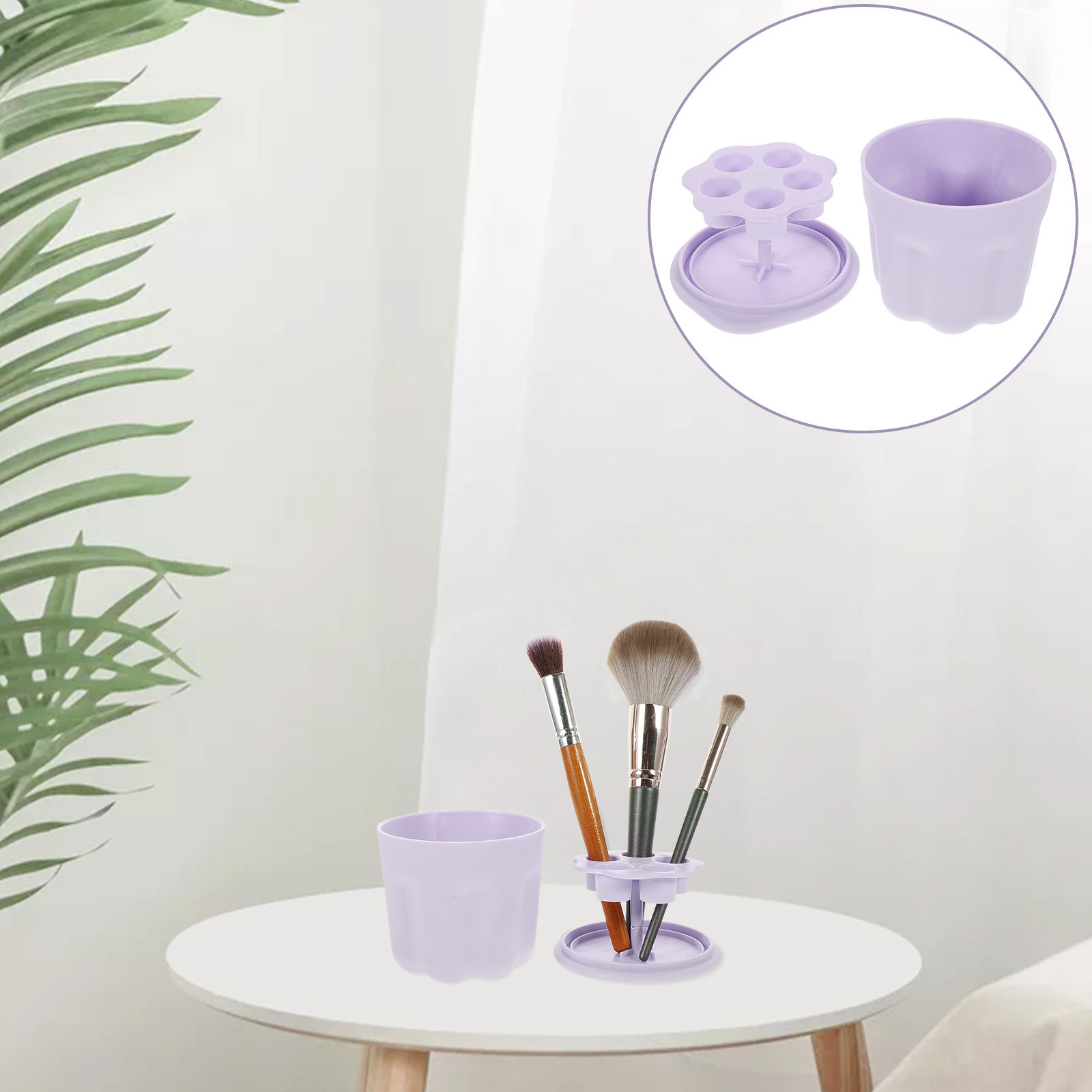 Beauty Makeup Brushes - 1 conjunto de caixa para limpeza