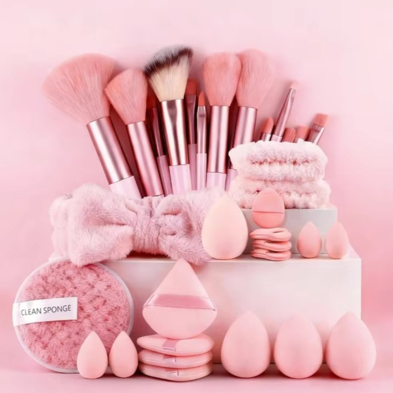 Huda Beauty Makeup Brush Set - Conjunto de 46 peças para maquiagem,