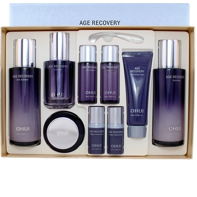 Anti-Aging Face Cream - Conjunto de Essências Coreanas OHUI Age