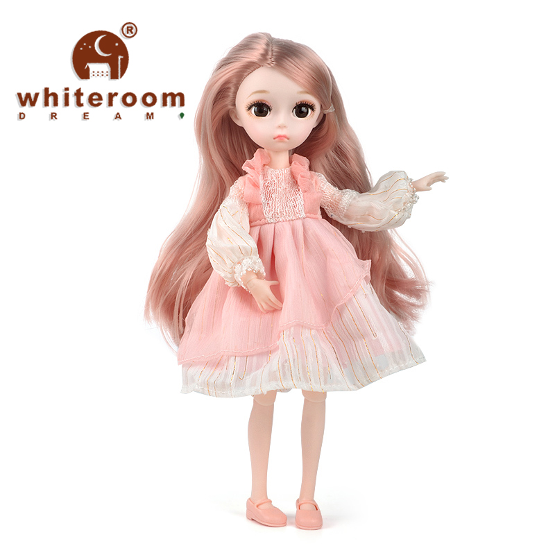 Pure Beauty Hair & Makeup - Boneca bjd de 25cm, temperamento elegante,