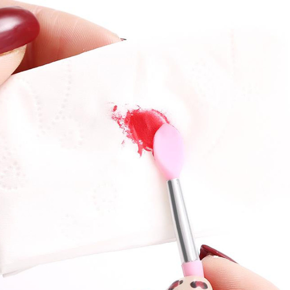 Beauty Makeup Brushes - 20 Pincéis de Silicone para Lábios,