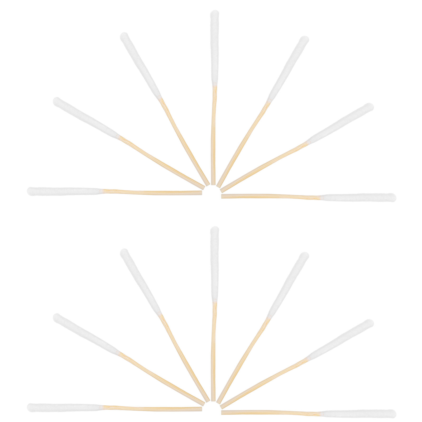 Beauty Makeup Tool - Cotonetes de Ponta Precisa, 10 Pacotes,