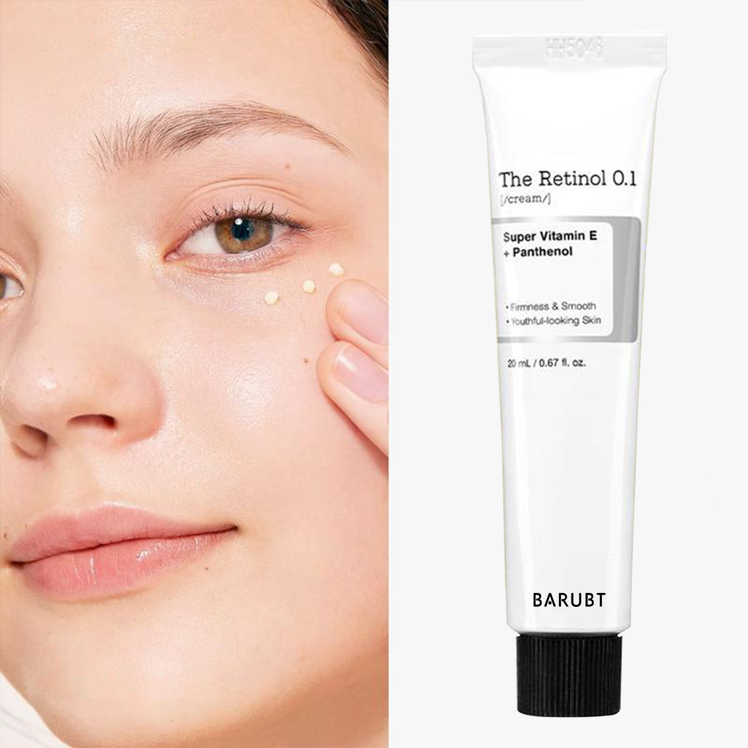 Anti-Aging Face Cream - Creme de Retinol 0,1%, Creme Anti-idade