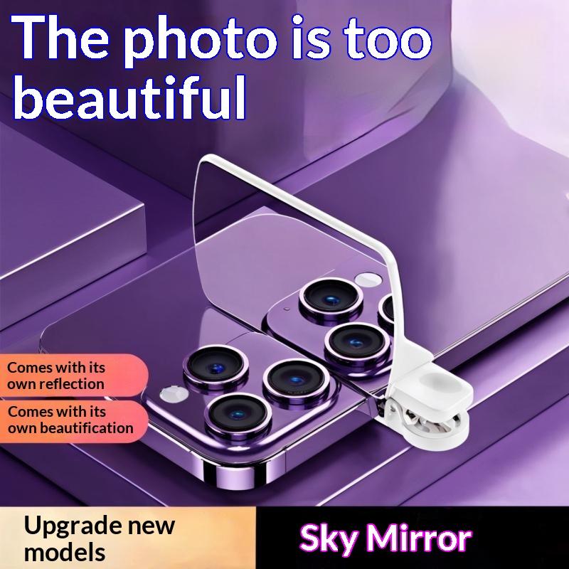 Beauty Makeup Camera - Espelho Portátil Ajustável HD com Clipe