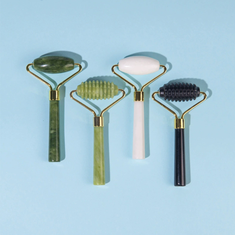 Jade Roller Gua Sha - Novo rolo de jade xiuyan pedra
