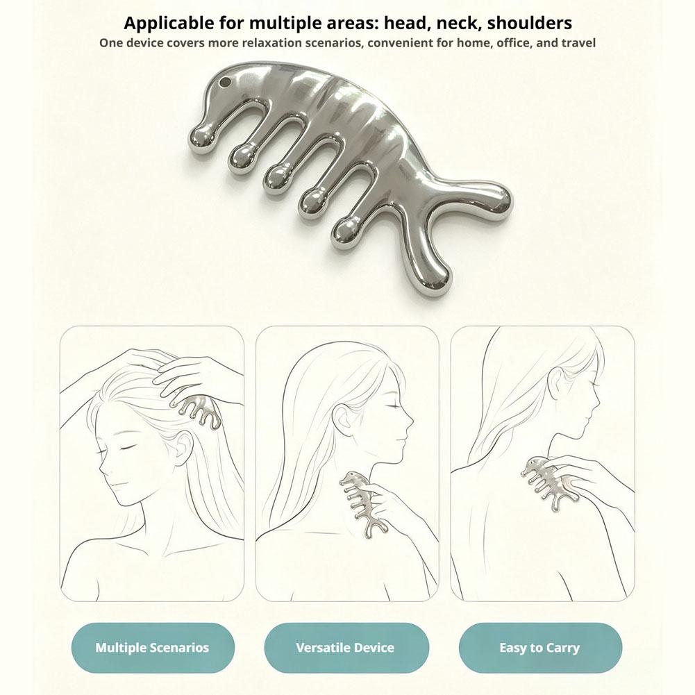 Pente Massageador Multifuncion - Hair Scalp Massager avaliação e preço
