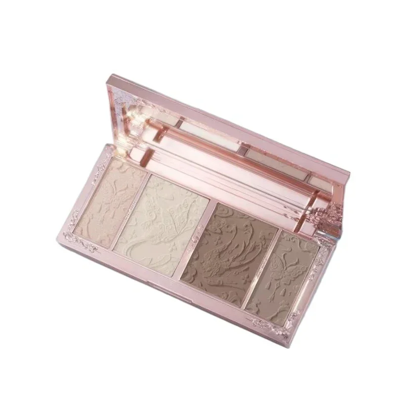 Flor sabe maquiagem borboleta  - Highlighter Bronzer Palette avaliação e preço