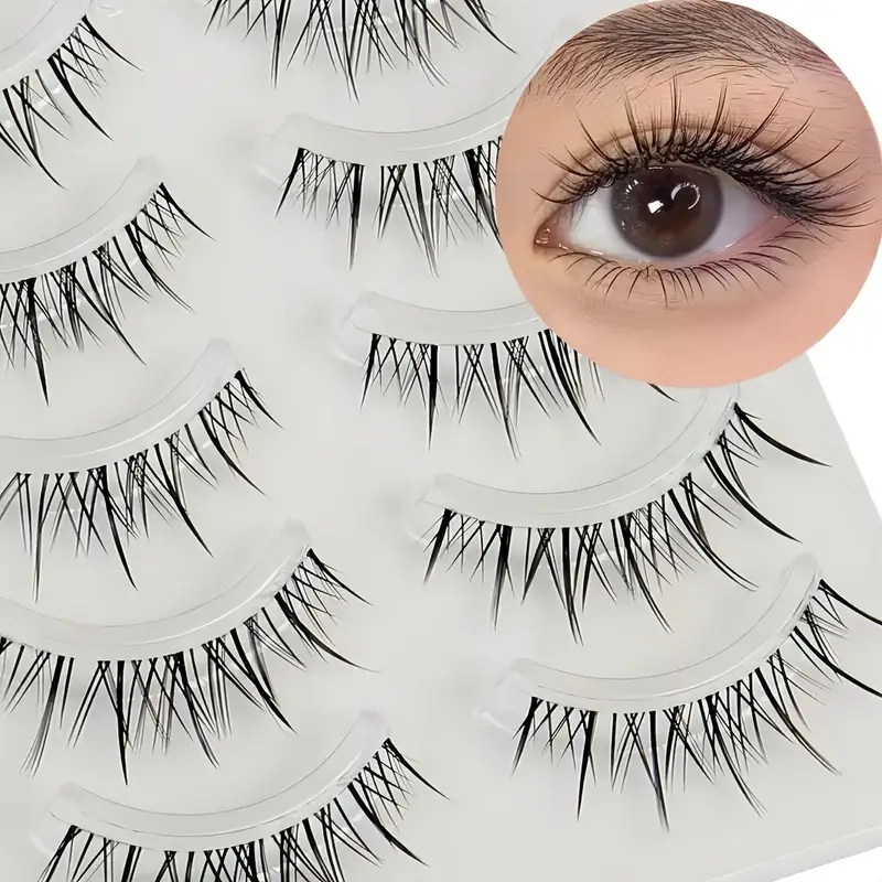 5 pares de cílios postiços ond - Beauty Makeup Looks avaliação e preço
