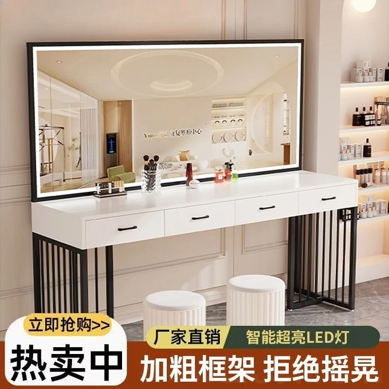 Mesa de Maquiagem Moderna com  - Beauty Makeup School avaliação e preço