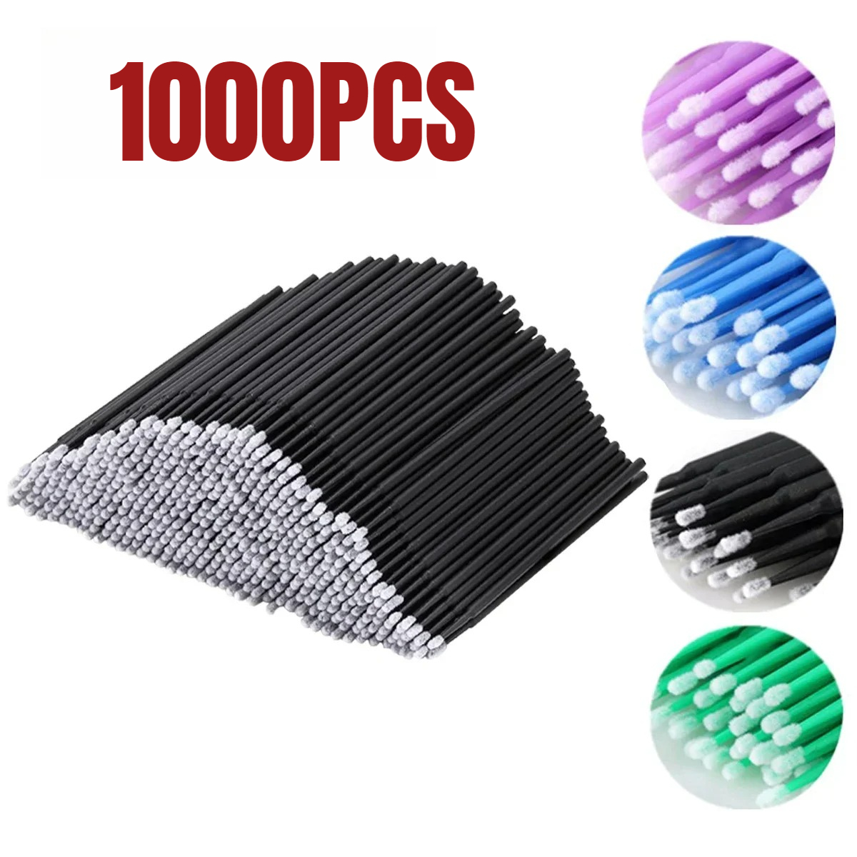 1000/500 pçs escova de limpeza - Beauty Makeup Brushes avaliação e preço