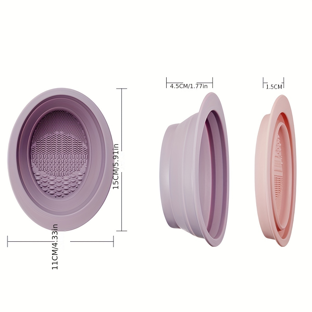 Tigela de limpeza de pincel de - Beauty Makeup Brushes avaliação e preço