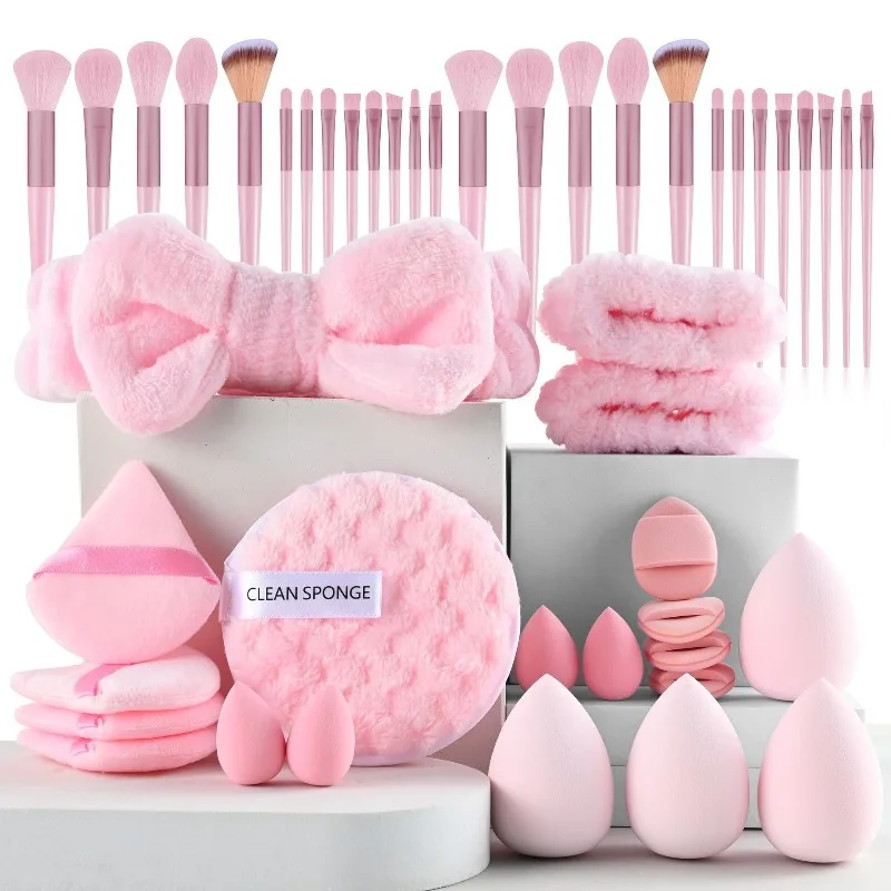 Conjunto de 46 peças para maqu - Huda Beauty Makeup Brush Set avaliação e preço
