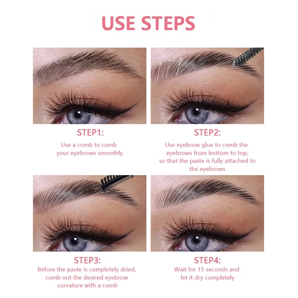 Cola para sobrancelhas 3D à pr - Beauty Makeup Fixer avaliação e preço