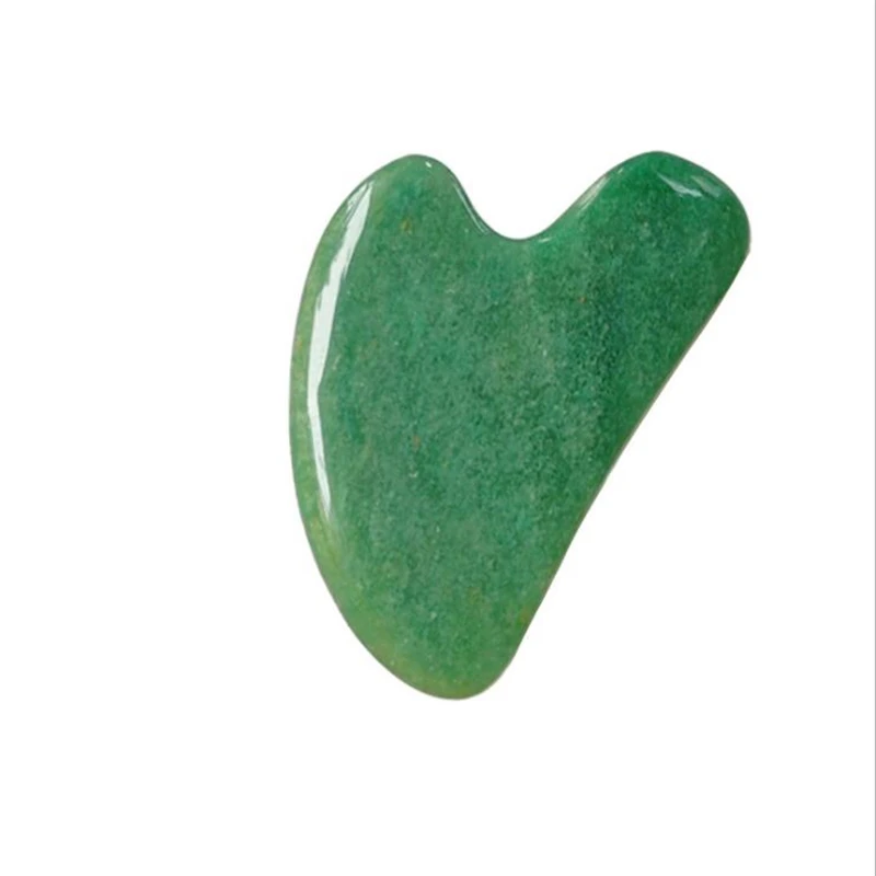 Rolo de jade verde natural, ma - Jade Roller Gua Sha avaliação e preço