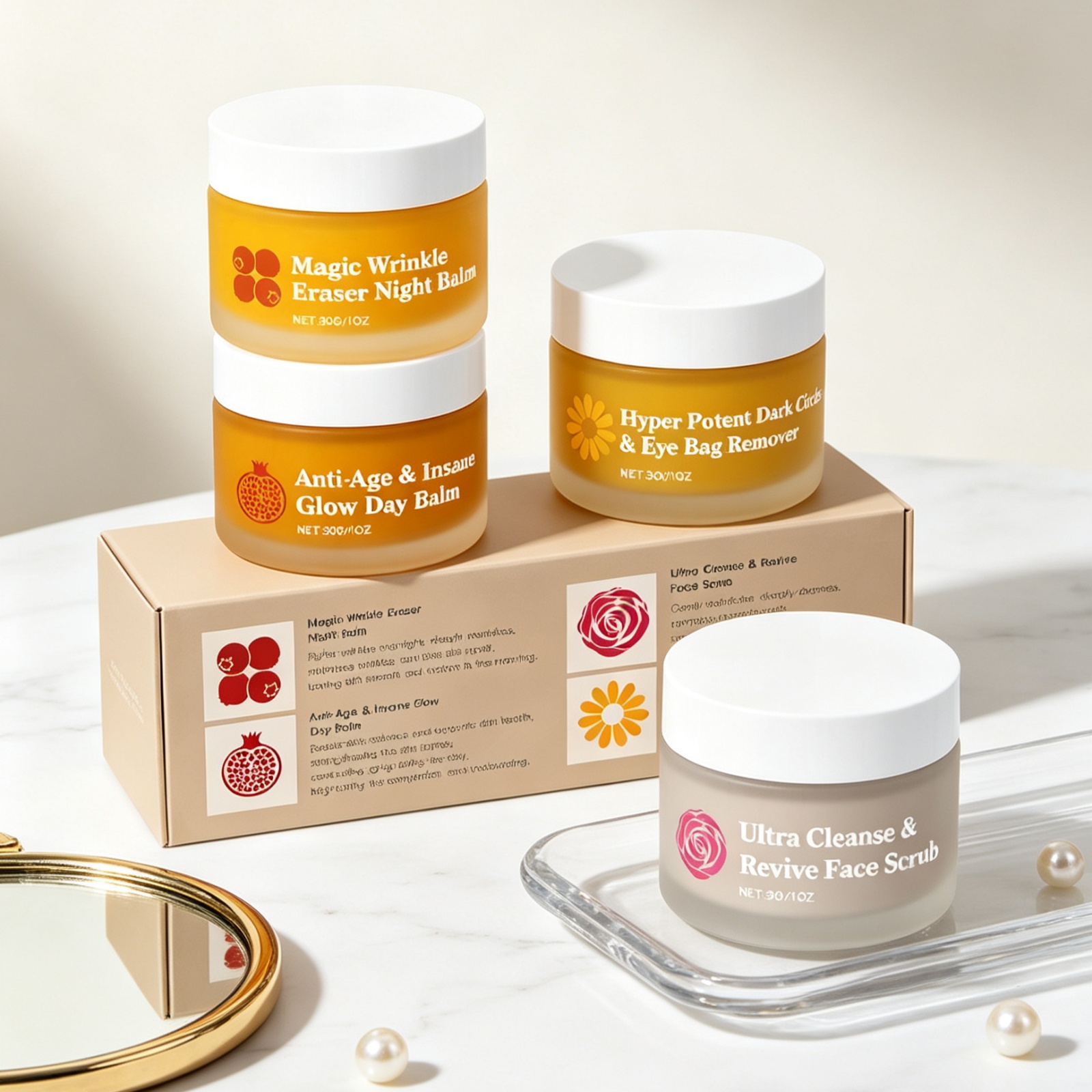 Kit de Cuidados Faciais Antien - Anti-Aging Face Cream avaliação e preço