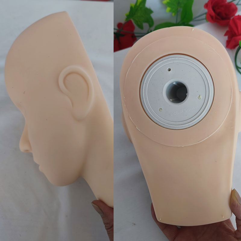 Pele macia manequim cabeça par - Hair Scalp Massager avaliação e preço