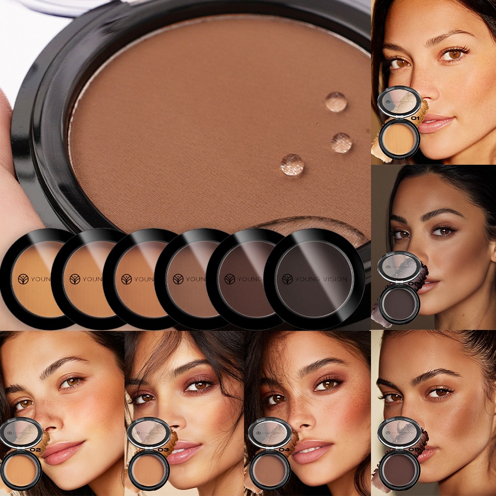 Bronzer Matte Sedoso para Fixa - Highlighter Bronzer Palette avaliação e preço