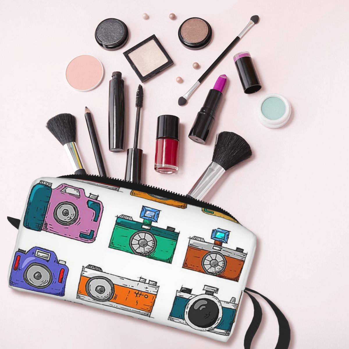 Bolsa de Maquiagem Retrô para  - Beauty Makeup Camera avaliação e preço