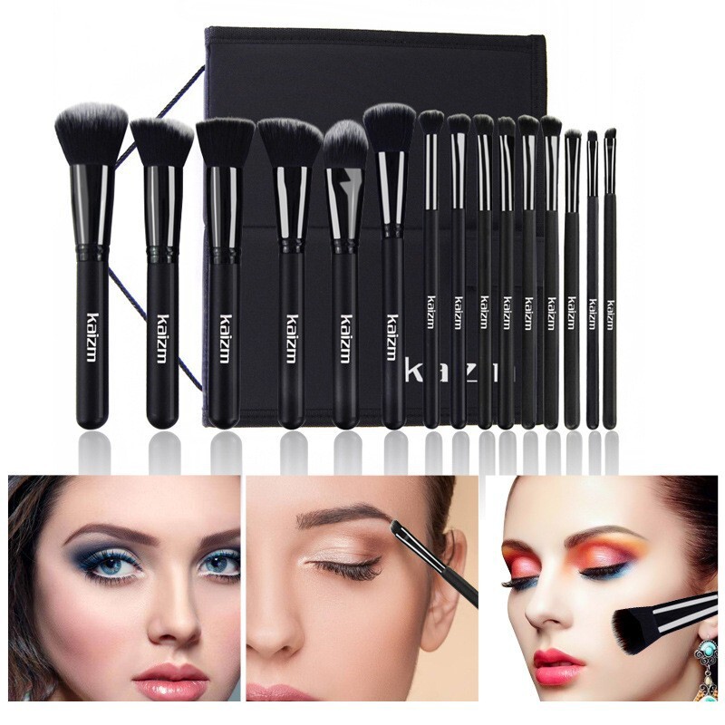 Conjunto de 15 Pincéis de Maqu - Your Beauty Makeup avaliação e preço