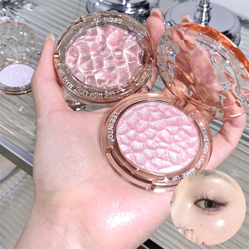 Alto brilho brilho brilho dest - Highlighter Bronzer Palette avaliação e preço