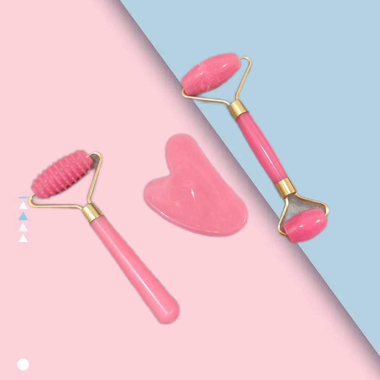 3 pçs gua sha raspador placa r - Jade Roller Gua Sha avaliação e preço