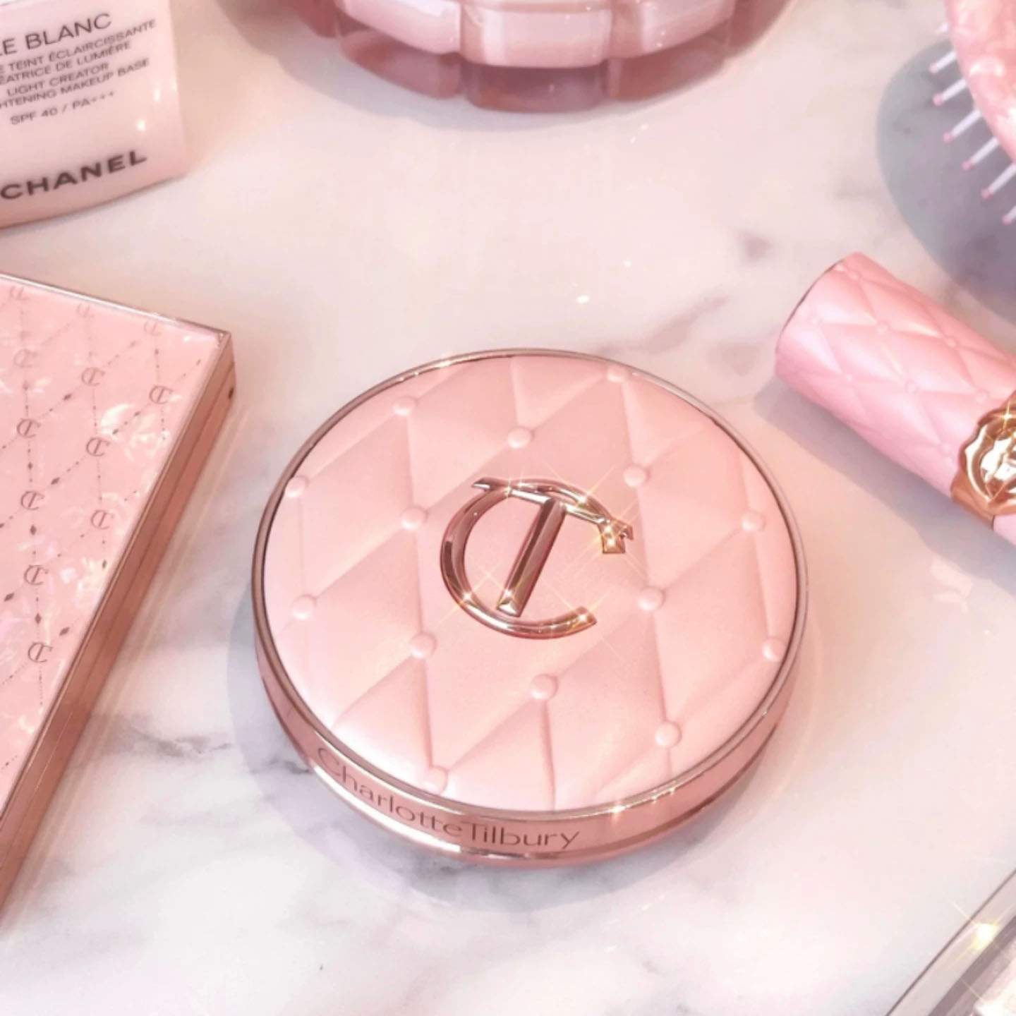 Charlotte Makeup, base em form - Highlighter Bronzer Palette avaliação e preço