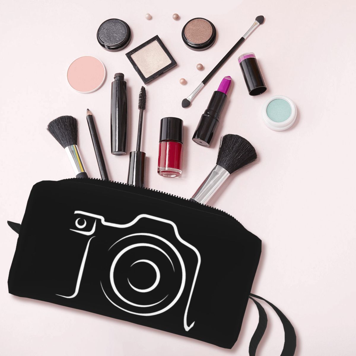 Bolsa de maquiagem para fotogr - Beauty Makeup Camera avaliação e preço