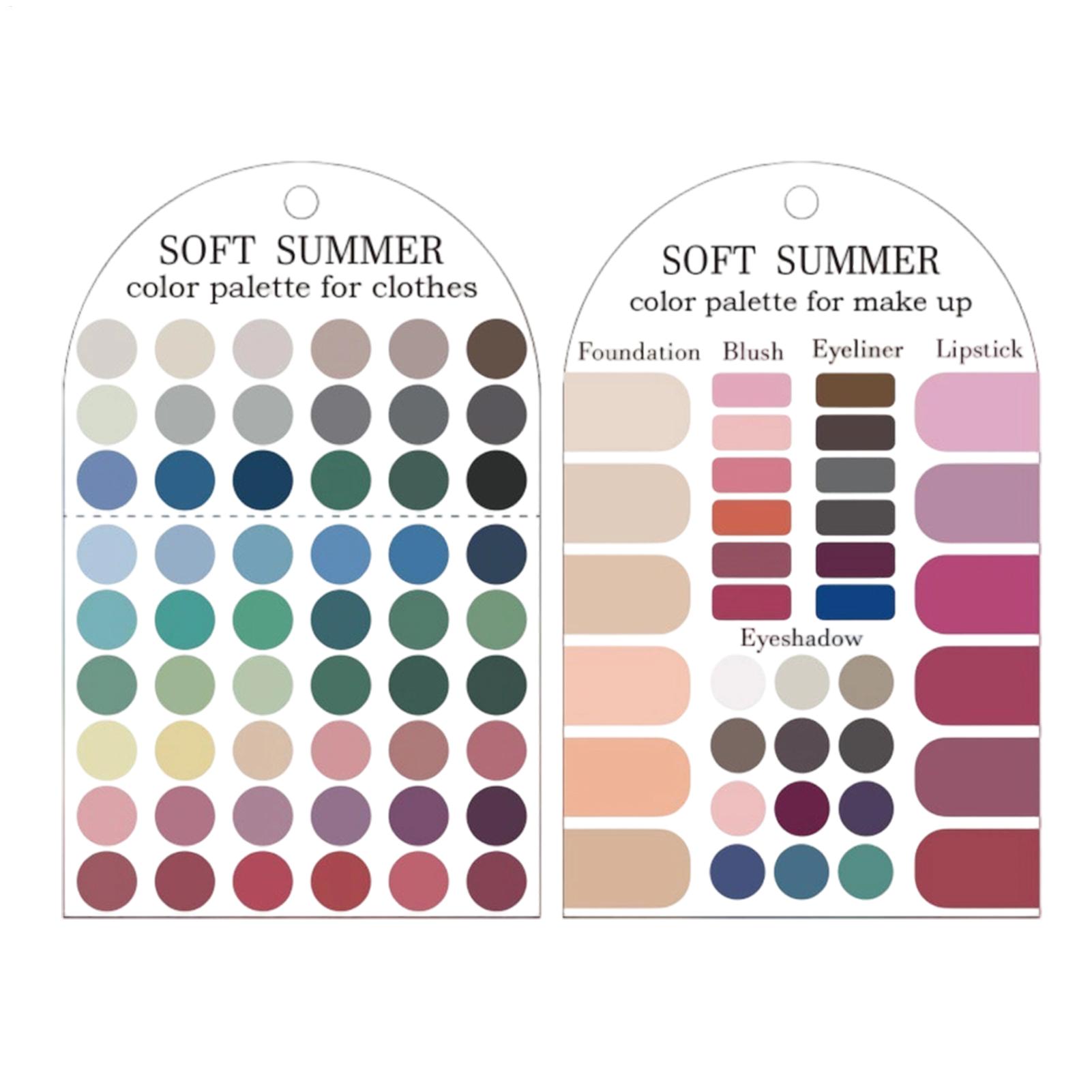 Cartão de Paleta de Cores Suav - Beauty Kiss Makeup avaliação e preço