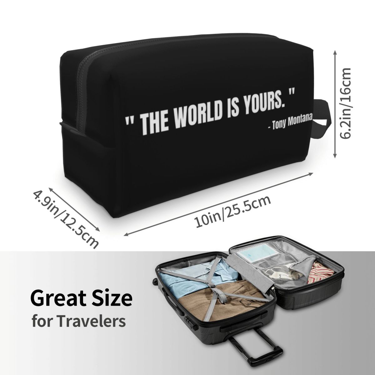 Bolsa de Maquiagem Scarface To - Your Beauty Makeup avaliação e preço