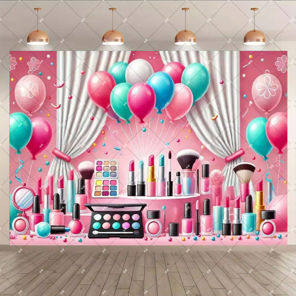 Rosa beleza maquiagem spa tema - Beauty Makeup School avaliação e preço