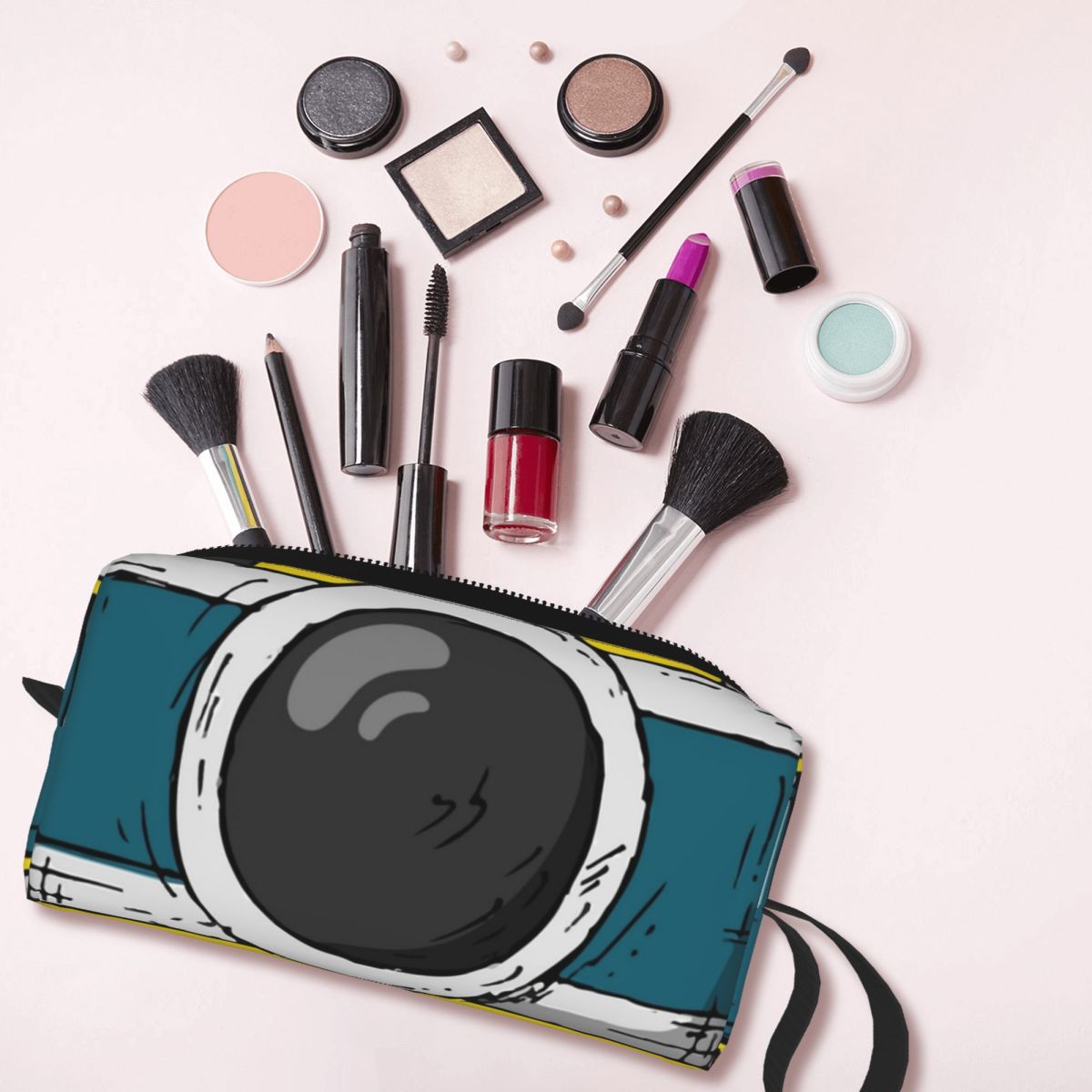 Bolsa de Maquiagem Retrô Cláss - Beauty Makeup Camera avaliação e preço