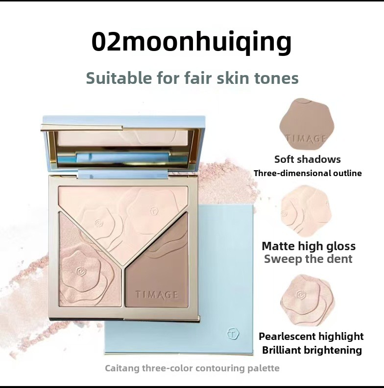 Paleta de Contorno TIMAGE Vers - Highlighter Bronzer Palette avaliação e preço