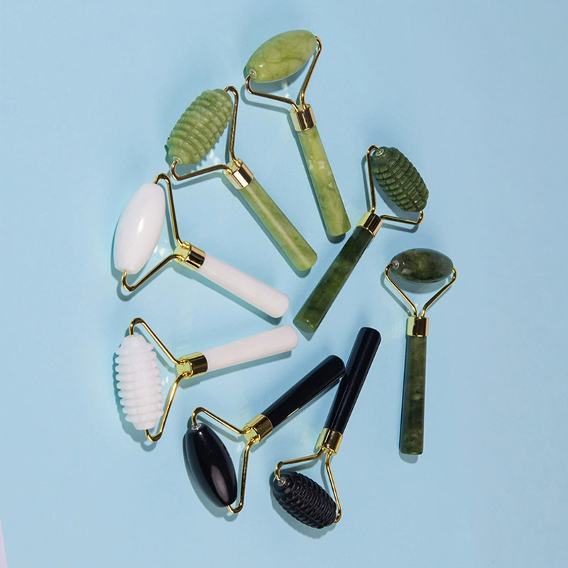 Novo rolo de jade xiuyan pedra - Jade Roller Gua Sha avaliação e preço